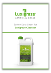 Luxigraze Artificial Grass Cleanser Safety Data Sheet Cover